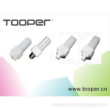 8W or 10W G24 or E27 White LED FDL Tube Light